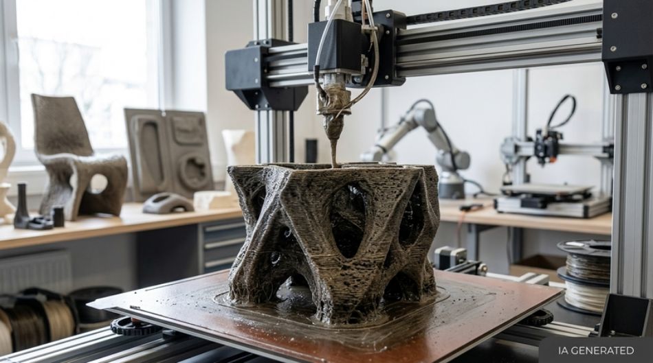 Stampa 3D con inchiostro a base di funghi: la rivoluzione della manifattura